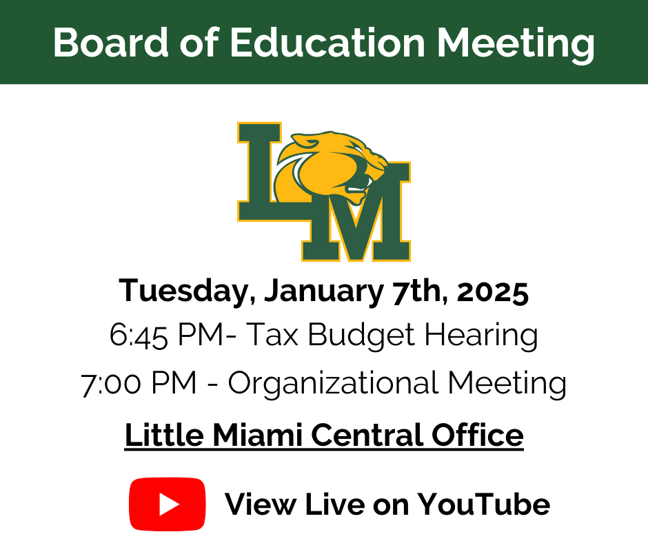 tax hearing and BOE meeting